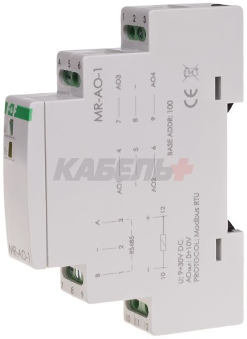 MR-AO-1 модуль расширения аналоговых выходов