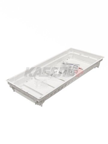 U60ES IT PL, Щит встраиваемый мультимедийный, 5 рядов, металл. дверца со слотами для охлаждения, IP30