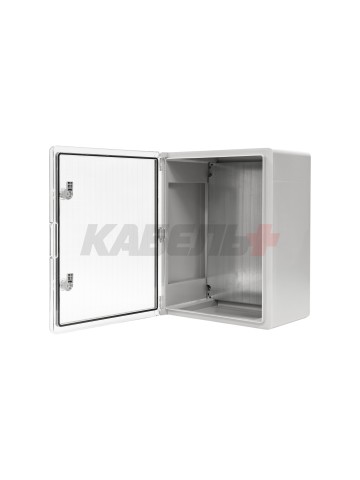 ПАНЕЛЬ ABS С ПЛАСТИКОВОЙ ПРОЗРАЧНОЙ КРЫШКОЙ 40X50X24
