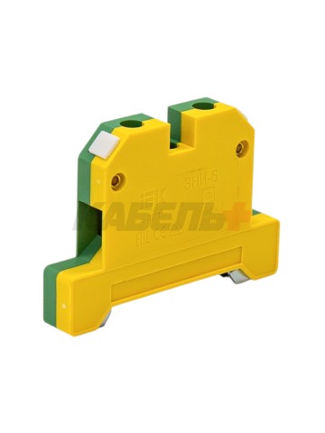 Зажим наборный ЗНИ-6PEN 6мм2 (JXB-земля) IEK