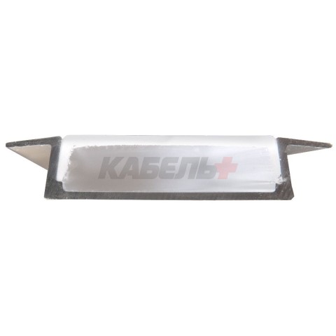 Профиль GAL-GLS-2000-6-31 ВРЕЗНОЙ (2м профиль+2м рассеиватель+ 2 заглушки +4 скобы с шурупами)