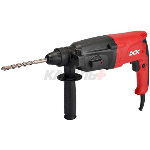 Перфоратор DCK KZC05-26B, SDS+,800Вт, 2.8Дж, 3 режима, кейс.