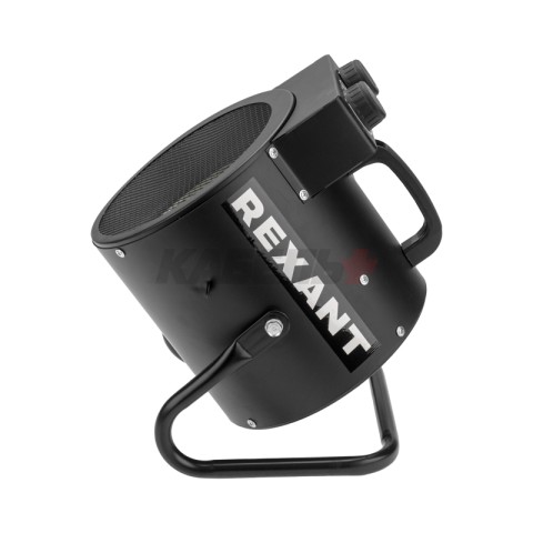 Пушка тепловая электрическая, круглая, регулировка угла наклона, ТЭН, 3кВт REXANT