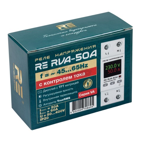 Реле напряжения/тока RE RVA-50A