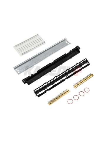 TEKFOR Корпус пластиковый КМПн-12 IP65 черная прозрачная дверь IEK