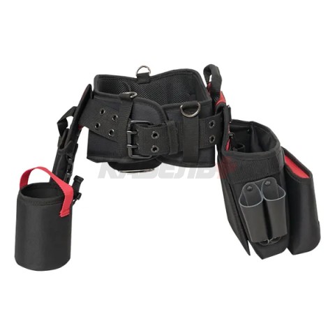 Пояс монтажника с 3 сумками и разгрузочными ремнями С-15 EKF Professional