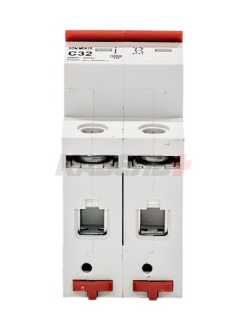 Автоматический выключатель YON max типа MD63S, 4,5кА, 2 полюса, хар-ка C, 32А DKC