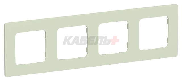 FLITE Рамка 4-местная РУ-4-К-ФлП панг IEK