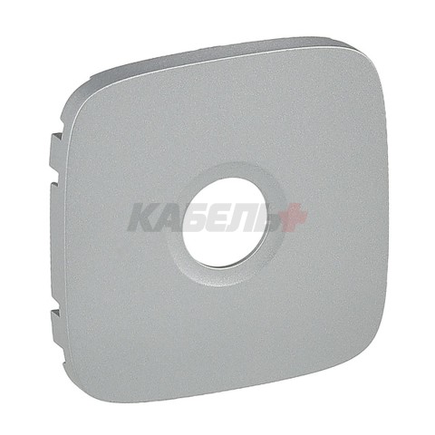 Valena Allure - Лицевая панель для розеток ТV, алюминий