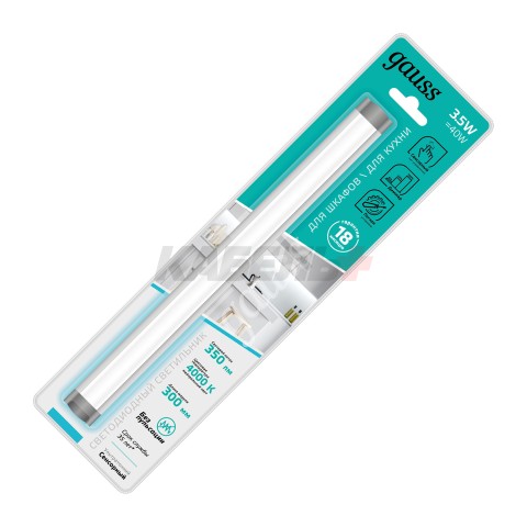 Светильник сенсорный Gauss модель G 3,5W 350lm 4000K 170-260V 300mm диммируемый TOUCH 1/10/40