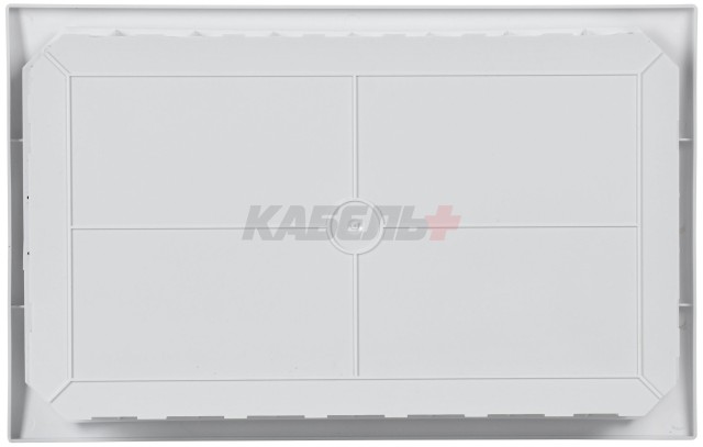 Корпус пластиковый ЩРВ-П-18 черн. прозр. дверь IP41 GENERICA