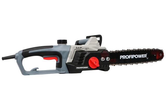 Сетевая цепная пила E0263 PROFIPOWER ПЦ-2400 (2400Вт, 16", 59 звеньев, в коробке)