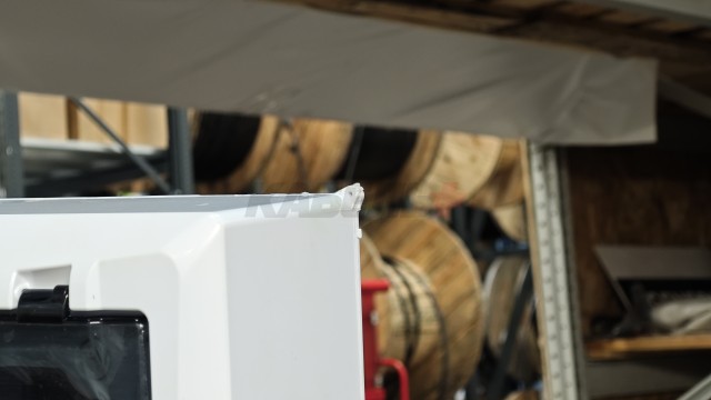 Щит навесной ECO BOX мультимед, TS35+1x МП перф.118x270mm, дымчатая пласт. дверь, белый RAL9003, 434x354x105mm, IP40