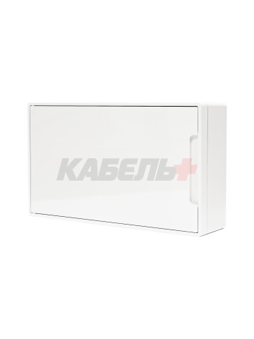 Щиток 18 мод настенный FRAME, белый с белой дверцей, с 2 шинами PEN на 8 и 10 отв. DKC