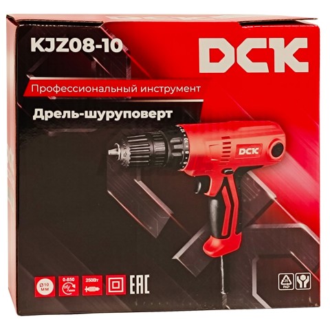 Дрель-шуруповерт сетевой KJZ08-10 DCK (KJZ08-10)