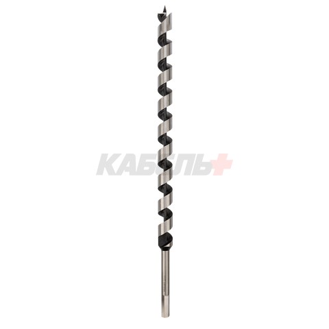 Сверло винтовое по дереву 22х460 мм (шестигранный хвостовик) Kranz