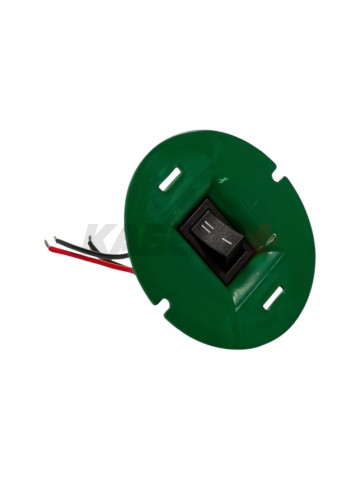 Заглушка для подрозетника пластиковая с выключателем