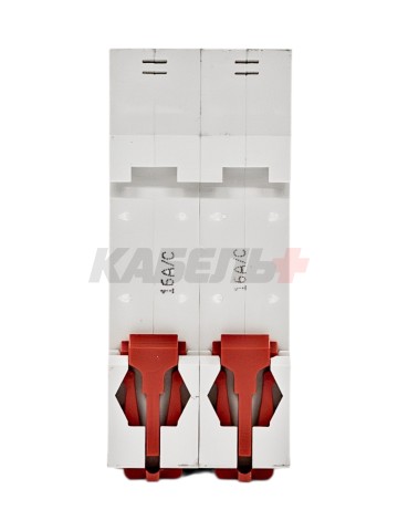 Автоматический выключатель YON max типа MD63S, 4,5кА, 2 полюса, хар-ка C, 16А DKC