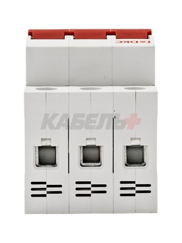 Автоматический выключатель YON max типа MD63S, 4,5кА, 3 полюса, хар-ка C, 40А DKC