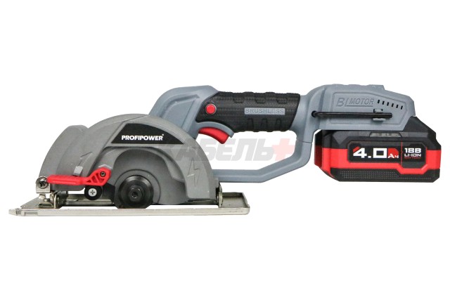 Аккумуляторный бесщеточный E0267 НАБОР 5в1 PROFIPOWER ProfiSet-5F18 (Li-ion-3шт, 4Ач, З/У, кейс, E0080, E0081,T0058, T0056, E0188)