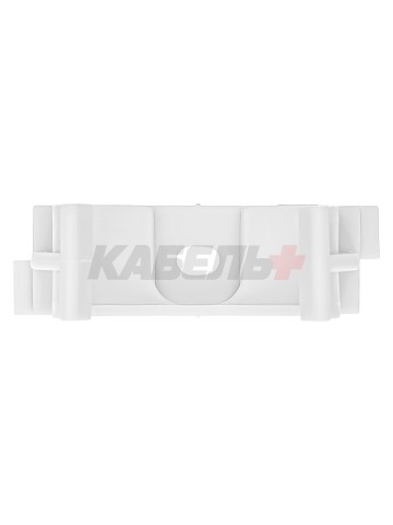 Крепеж-клипса для трубы 32 мм белая (25 шт.) для прямого монтажа TDM