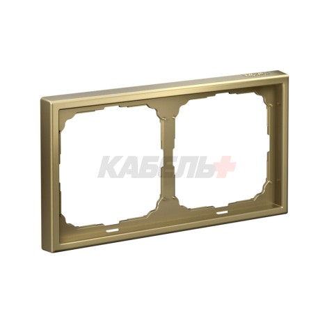 ARTGALLERY 2-постовая РАМКА, универсальная, ЗОЛОТО