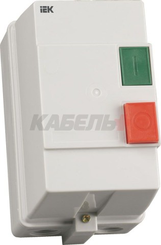 Контактор КМИ22560 25А в оболочке Ue=220В/АС3 IP54 IEK