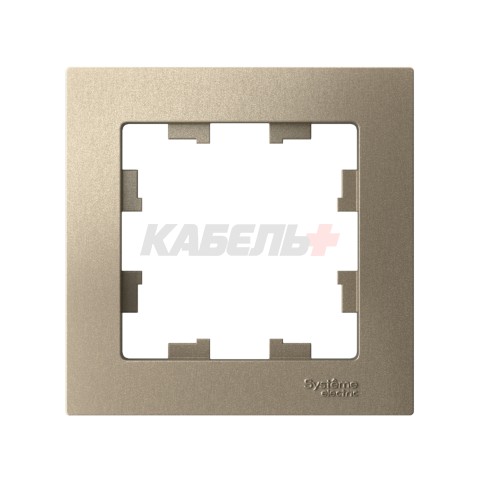 ATLASDESIGN 1-постовая РАМКА, ШАМПАНЬ