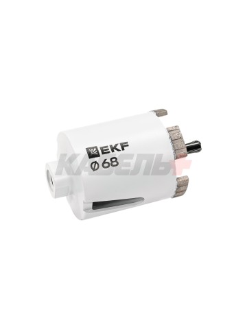 Коронка алмазная Turbo Fast 68 DCH-68TRB Laser M16 EKF Expert