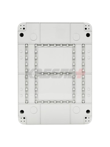 TEKFOR Корпус пластиковый КМПн-24 IP65 серая непрозрачная дверь IEK