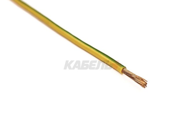 Провод ПуГВ-1х1,5 ж/з