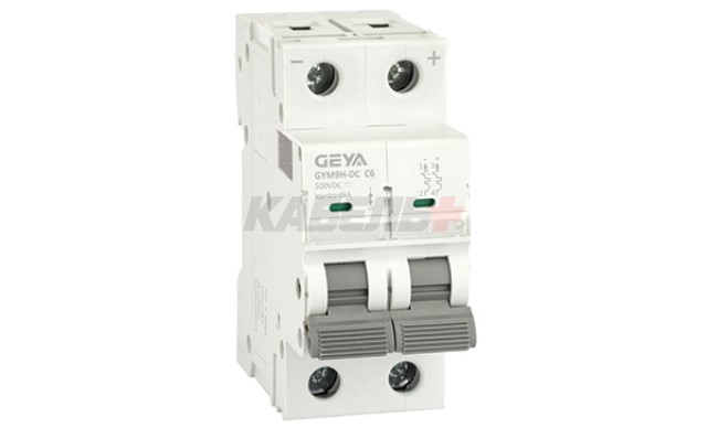 Авт. выкл. GYM9HDC-2P-6C, 2P, 6A, хар-ка C, 6kA, 250VDC, 2M