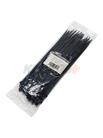 Нейлоновый Хомут 4,5х300 черный, упаковка 100 шт.