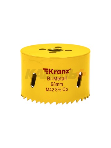 Коронка Bimetal 68мм KRANZ, KR-92-0235