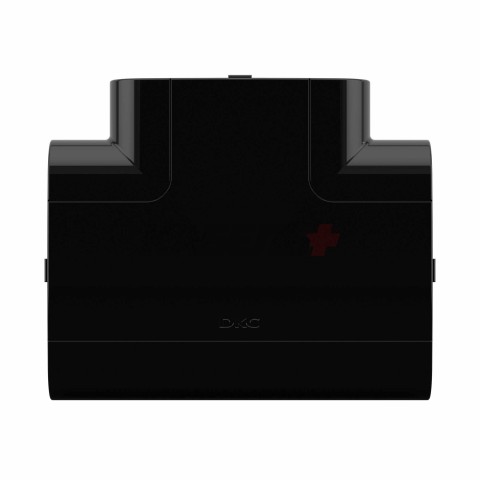 Тройник 90х50 мм, черный DKC