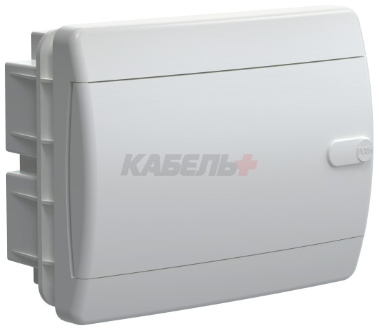 UNION Compact Корпус пластиковый ЩРВ-П-8 IP41 белая дверь IEK