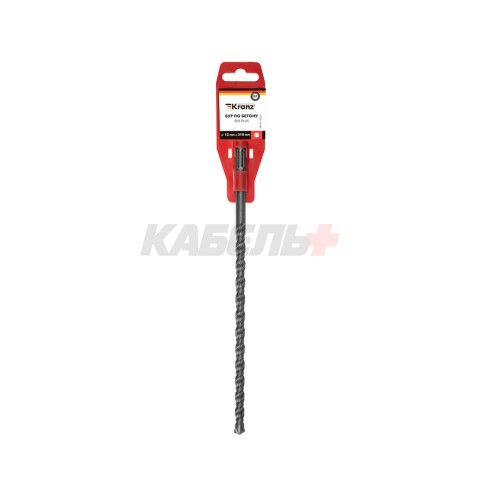 Бур по бетону 12x310x250мм SDS PLUS KRANZ