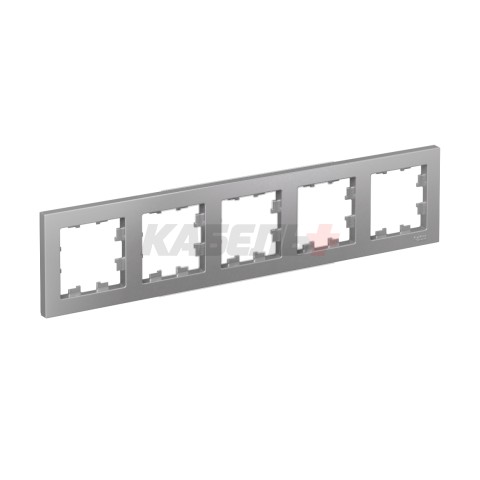 ATLASDESIGN 5-постовая РАМКА, универсальная, АЛЮМИНИЙ
