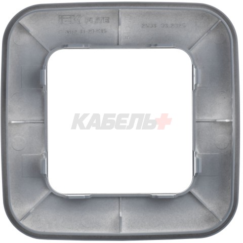 FLITE Рамка 1-местная РУ-1-А-ФлМ маренго IEK