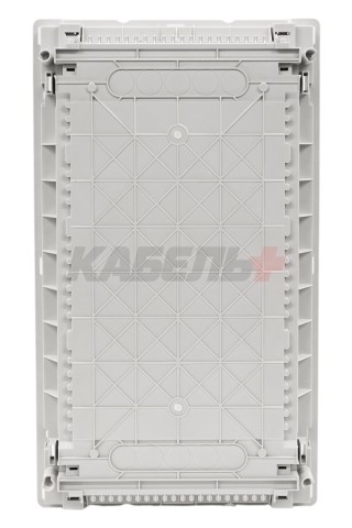 U36FP, Щит встраиваемый, 3 ряда, 36+6 мод., прозрач. дверца, IP40