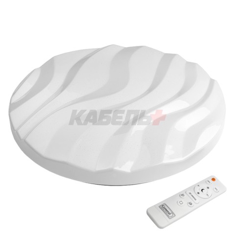 Светильник потолочный с/д General GSMCL-Smart33 85w RGB Ombra 85Вт 3000-6500К 6200Лм 450х80мм с пультом (800333) (1/10)