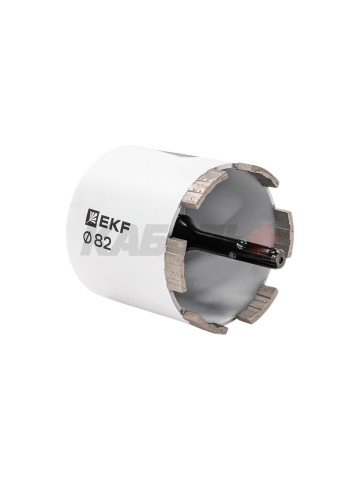 Коронка алмазная Turbo Fast 82 DCH-82TRB Laser M16 EKF Expert