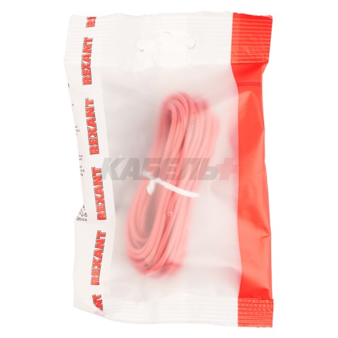 Провод ПГВА 1х0,75мм², красный, бухта 100м REXANT