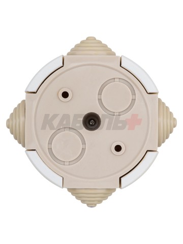 Коробка распаячная фарфоровая D7,8х4,5см «ЭКО» сосна TDM