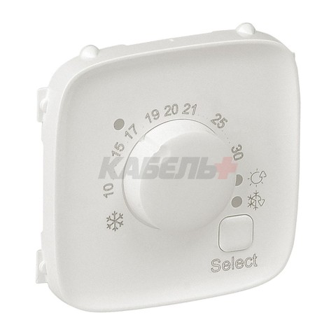 Valena Allure - Лицевая панель комнатного электронного термостата, жемчуг