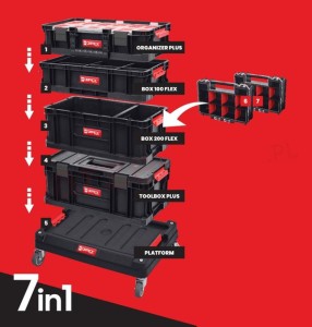 ЯЩИК ДЛЯ ИНСТРУМЕНТОВ Z252603PG002 Z:QS TWO Promo 7in1 (TWO Platforma Tran. +TWO Box 200 Flex+2xTWO
