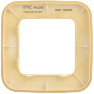 FLITE Рамка 1-местная РУ-1-А-ФлН навахо IEK