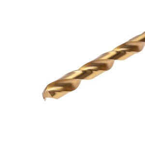 Сверло по металлу, 10мм, Р6М5, ТИТАН,шестигранный хвостовик (1 шт. в упаковке) DIN 338 KRANZ