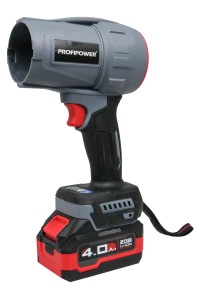 Аккумуляторная бесщеточная воздуходувка ProfiPower "Tornado" MKBUB-20V (Li-ion-1шт, 4.0Ач, З/У, в коробке)