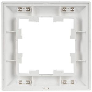 BRITE Рамка 1-местная РУ-1-БрАБ арктический белый/белый IEK